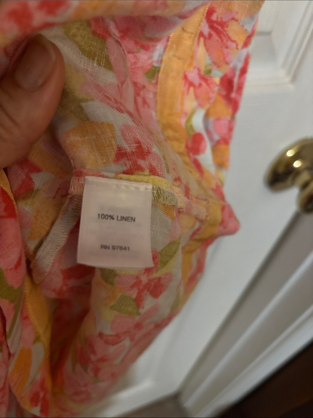 J Jill Linen Floral Dress! - Picture 5 of 6